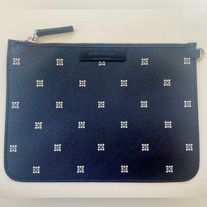 Givenchy Antigona pouch in black with White daisies Plus Favelas clutch & totes